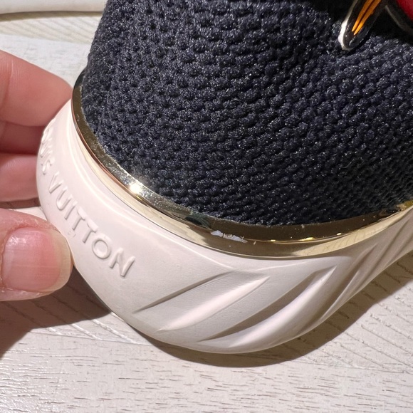 LOUIS VUITTON MONTANT AFTERGAME CLOTH TRAINERS - Picture 9 of 11